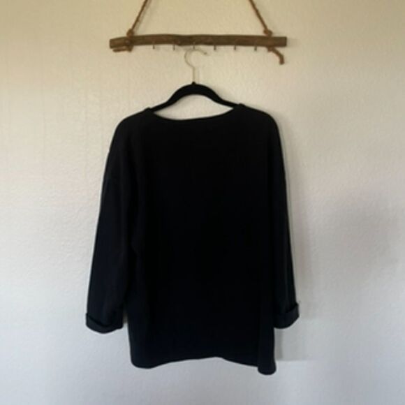 Black oversized sweater - Picture 3 of 5
